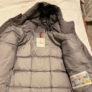 Boys Moncler Down Puffer Jacket. Size 8